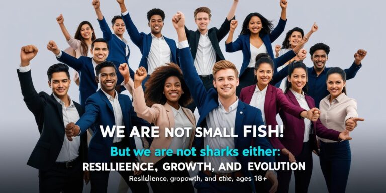 NO SOMOS PECES PEQUEÑOS! PERO TAMPOCO TIBURONES: RESILIENCIA, CRECIMIENTO Y EVOLUCIÓN